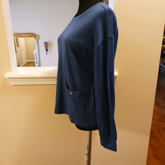 Ann Taylor Blouse S Blue NWT - Picture 11 of 13